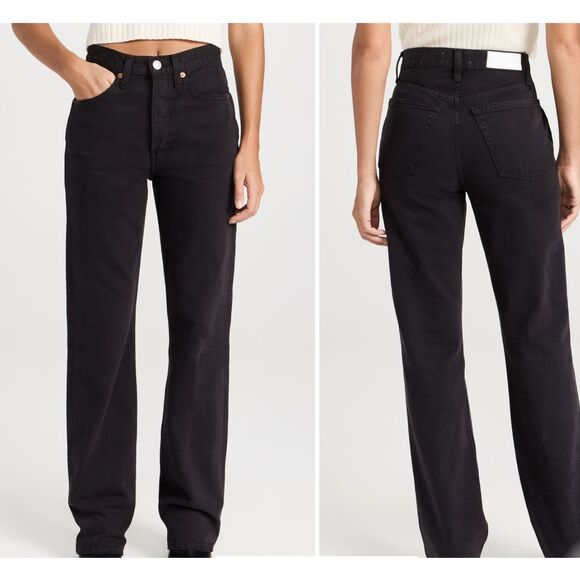 RE/DONE 90s High Rise Loose Jeans  90s High Rise Loose Jeans Size 28 NEW - Picture 1 of 7